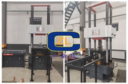 【河北】河北轨道装备公司购买钢轨接头剪切试验机安装调试完成。